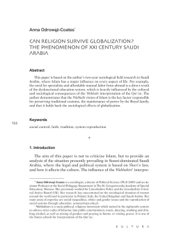 can religion survive globalization? the phenomenon of xxi