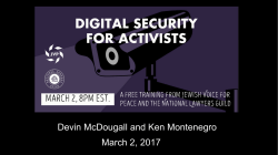 Digital Security Training Slides 2017-03-02