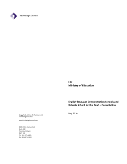 Consultation - www.edu.gov.on.ca.