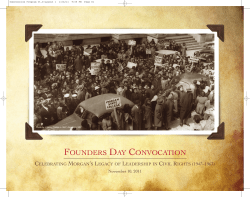 Mag Vol I 2010 v0.1 - Morgan State University
