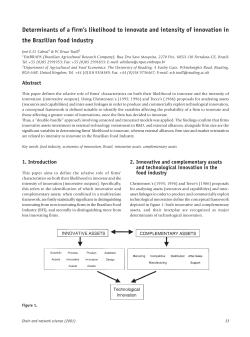 Journal on Chain and Network Science - Wageningen UR E