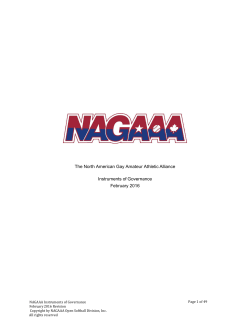 Instruments of Governance