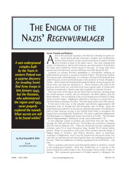 the enigma of the nazis` regenwurmlager