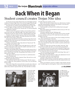 12 trojan nite edition Back When it Began