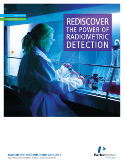RadiometRic Reagents guide 2010-2011
