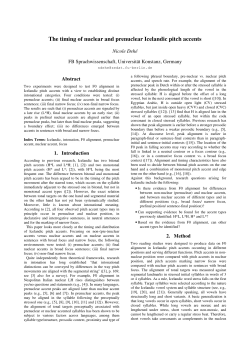 paper - Universit&auml;t Konstanz