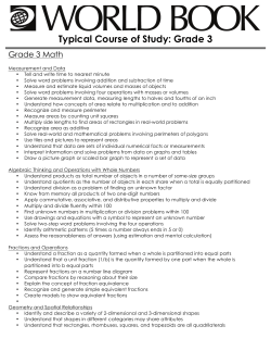 Grade 3 - World Book Online