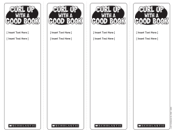 CURL UP GOOD BOOK - Scholastic Book Fair Chairperson`s Toolkit