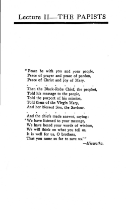 Lecture II-THE PAPISTS