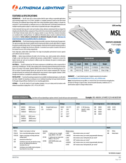 MSL - Acuity Brands