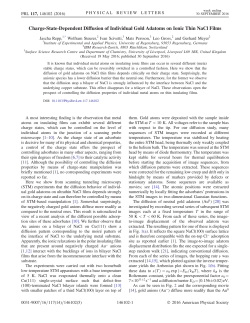 Charge-State-Dependent Diffusion of Individual Gold Adatoms on