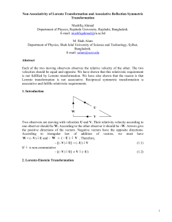 lorentz invariance and spin properties of reflection symmetric sum of