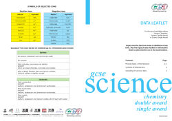 Data Leaflet