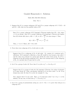 Graded Homework 4