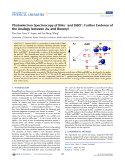 and BiBO - American Chemical Society
