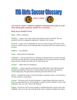 Any term in &ldquo;quotes&rdquo; should be regularly communicated by players