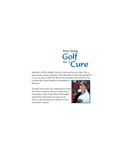 for aCure - Community Cancer Research Foundation