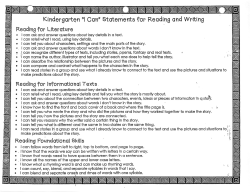 ELA - I Can Statements