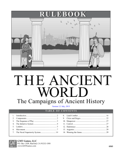 Updated Series Rulebook