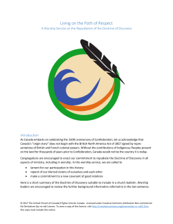 Living on the Path of Respect