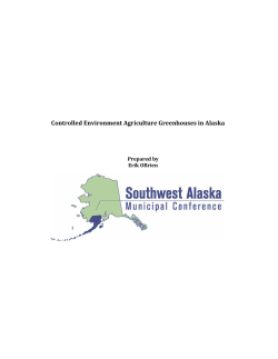 Controlled Environment Agriculture Greenhouses in Alaska