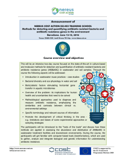 on wastewater reuse and current challenges