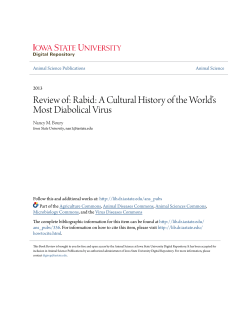 Review of: Rabid - Iowa State University Digital Repository