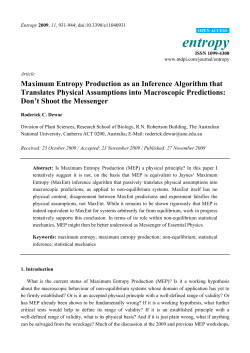 Maximum Entropy Production as an Inference Algorithm that