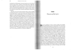 Theories of the L2ric