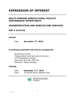 expression of interest