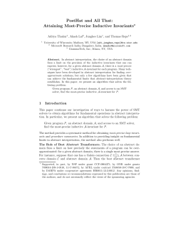 Attaining Most-Precise Inductive Invariants