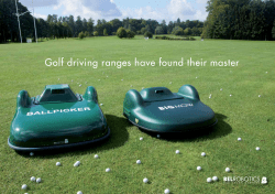 the golf brochure