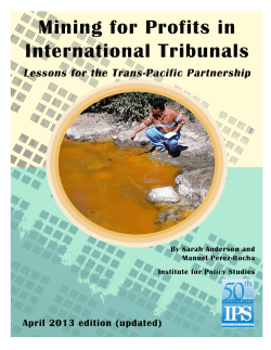 English - Institute for Policy Studies