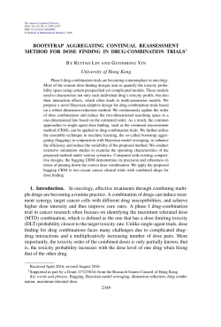 Bootstrap aggregating continual reassessment method for
