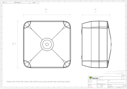 Scale drawing - Paxton Access