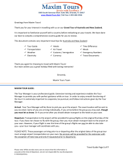 Australia and New Zealand