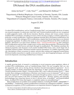 DNAmod: the DNA modification database