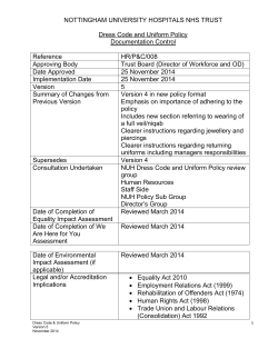 HRPC008 Dress Code and Uniform Policy