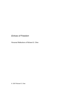 Echoes of Freedom - Cline Center for Democracy