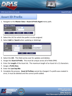 Asset ID Prefix