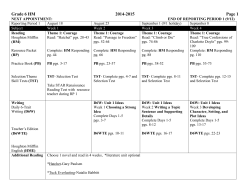 Grade 6 HM 2014-2015 Page 1 - Valley Oaks Charter School