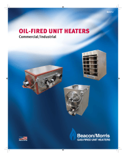 oil-fired unit heaters