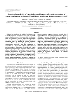 Stanford - Journal of Experimental Biology