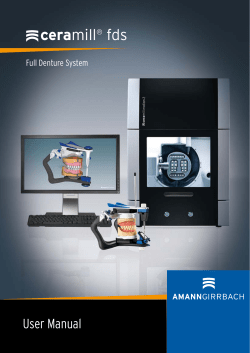 ceramill&reg; fds - Amann Girrbach