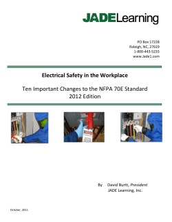 Electrical Safety In The Workplace