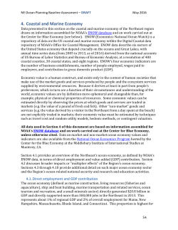 Section 4. Coastal and Marine Economy