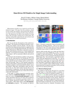 Data-Driven 3D Primitives for Single Image Understanding