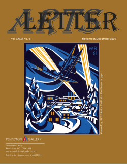 Arts Letter Vol. XXXVI No. 5