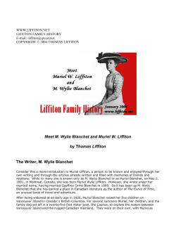 Meet M. Wylie Blanchet and Muriel W. Liffiton by