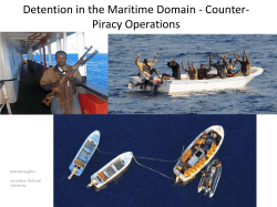 Detention in the Maritime Domain - Counter